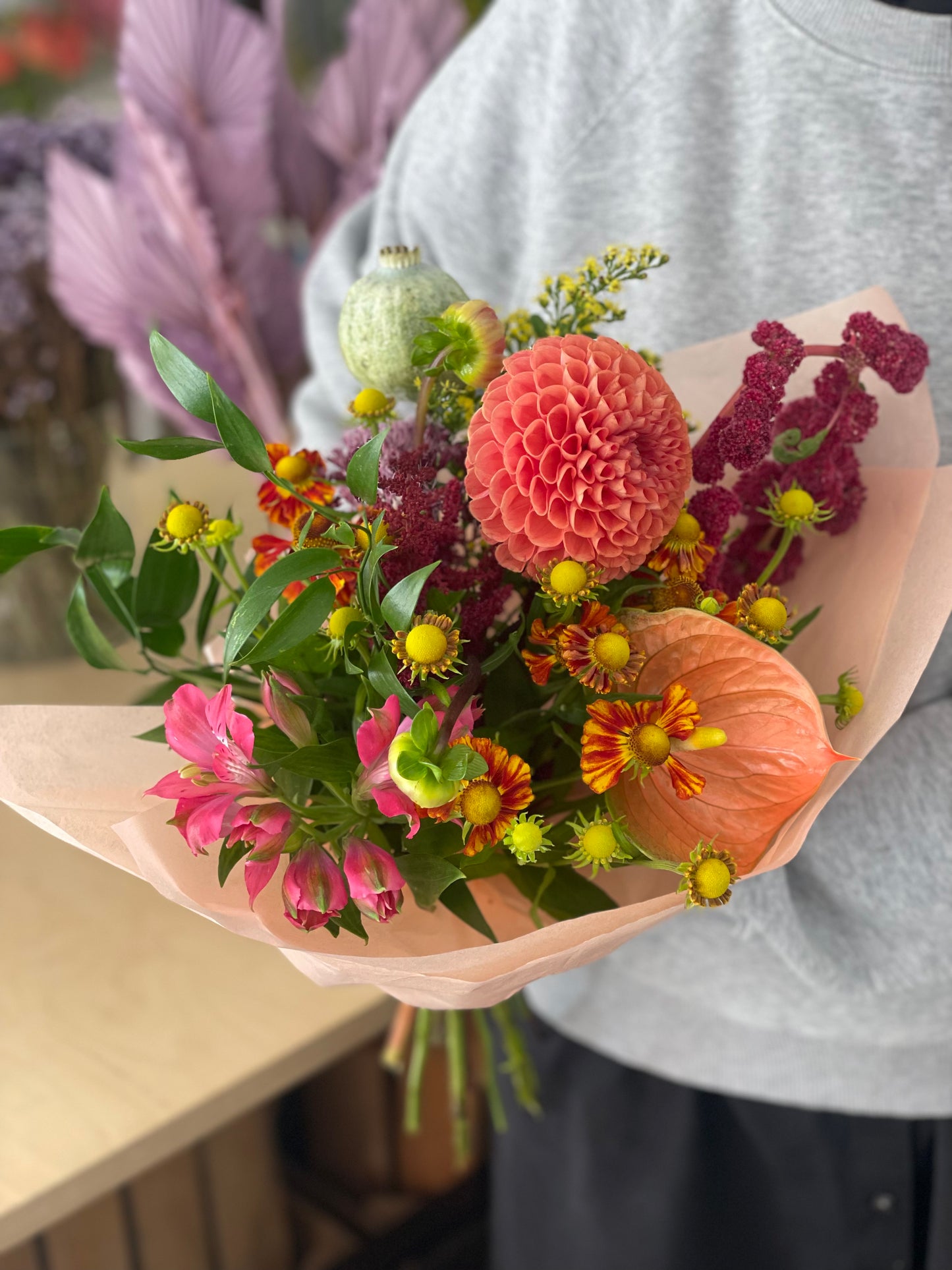 Harjun Kukka's bouquet from