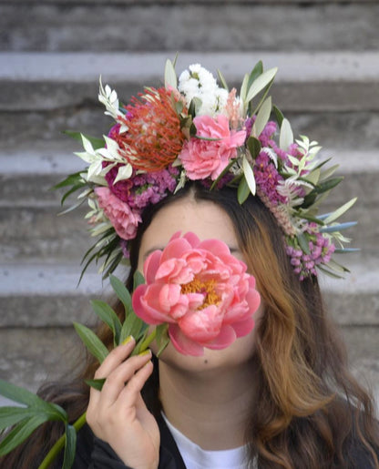 Flower wreath from